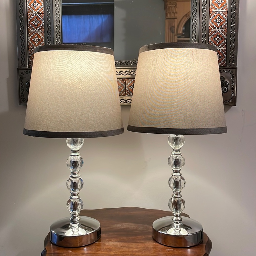 Pair of lamps